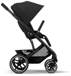 Cybex Balios S Lux Full Size Stroller + Cot S Bassinet Bundle (One Box) - All Black