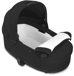 Cybex Balios S Lux Full Size Stroller + Cot S Bassinet Bundle (One Box) - All Black