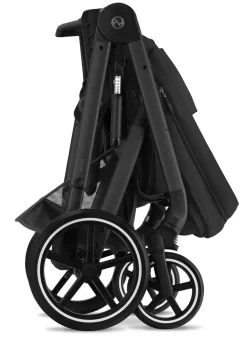 Cybex Balios S Lux Full Size Stroller + Cot S Bassinet Bundle (One Box) - All Black