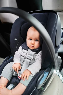 Cybex Cloud G Lux SensorSafe Comfort Extend Reclining Infant Car Seat - Lava Grey