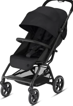 Cybex Eezy S+ 2 Compact Stroller - Deep Black / Black