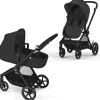 Cybex EOS 2-in-1 Stroller - Moon Black