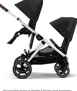 Cybex Gazelle S Second Seat - Silver Frame / Moon Black