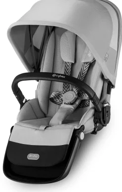 Cybex Gazelle S Second Seat - Silver Frame / Stone Grey