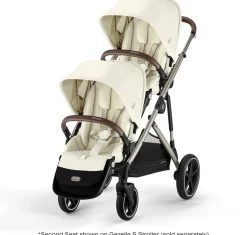 Cybex Gazelle S Second Seat - Taupe Frame / Seashell Beige
