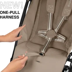 Cybex Libelle 2 Compact Stroller (with 1 Pull Harness) - Candy Pink
