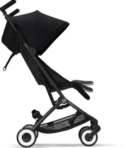 Cybex Libelle 2 Compact Stroller (WITHOUT 1 Pull Harness) - Moon Black