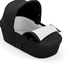 Cybex Melio 2.0 Cot - Deep Black (Albee Exclusive)
