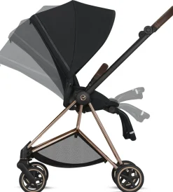 Cybex Mios 2 Complete Stroller - Chrome/Black/Indigo Blue
