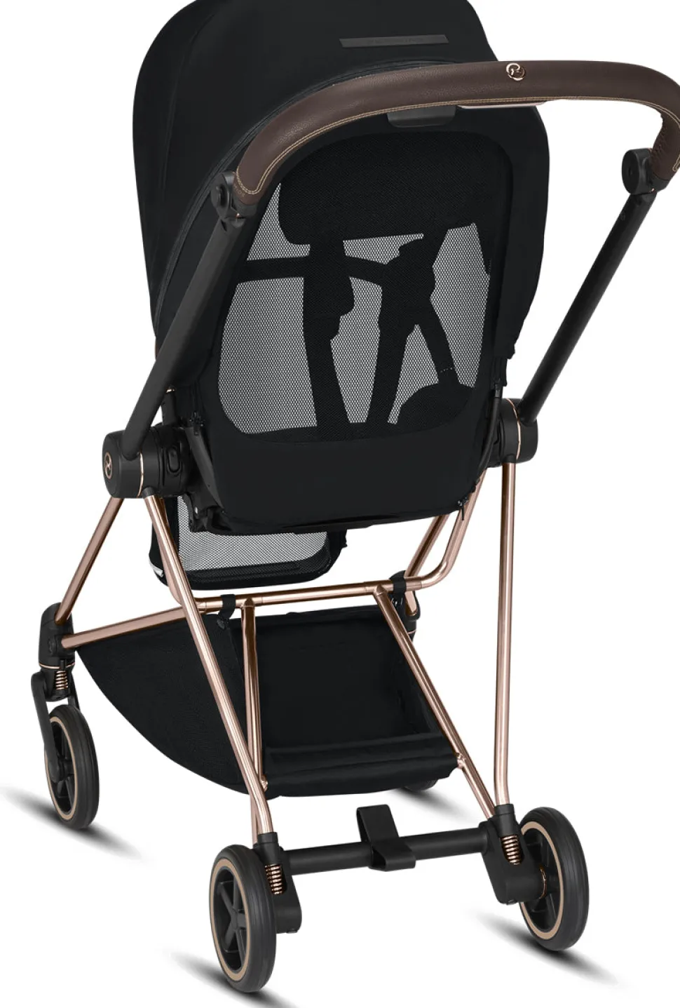 Cybex Mios 2 Complete Stroller - Chrome/Black/Indigo Blue