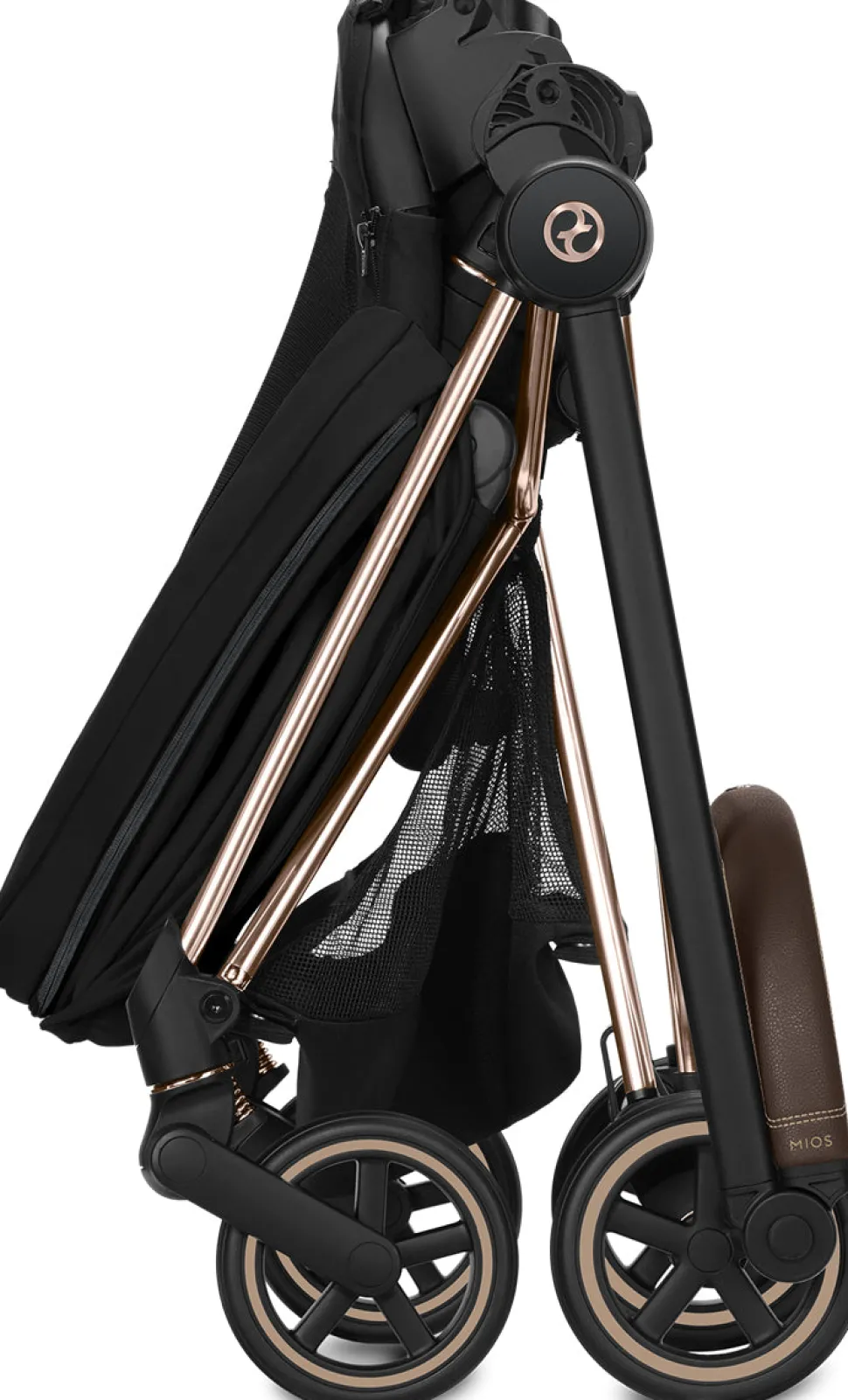 Cybex Mios 2 Complete Stroller - Chrome/Black/Indigo Blue