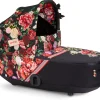 Cybex Mios 3 Lux Carry Cot - Spring Blossom Dark