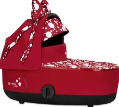 Cybex Mios Lux Carry Cot - Petticoat Red by Jeremy Scott