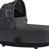 Cybex Mios Lux Carry Cot - Simply Flowers - Dream Grey