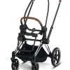 Cybex OPEN BOX Priam 3 Frame - Chrome/Brown