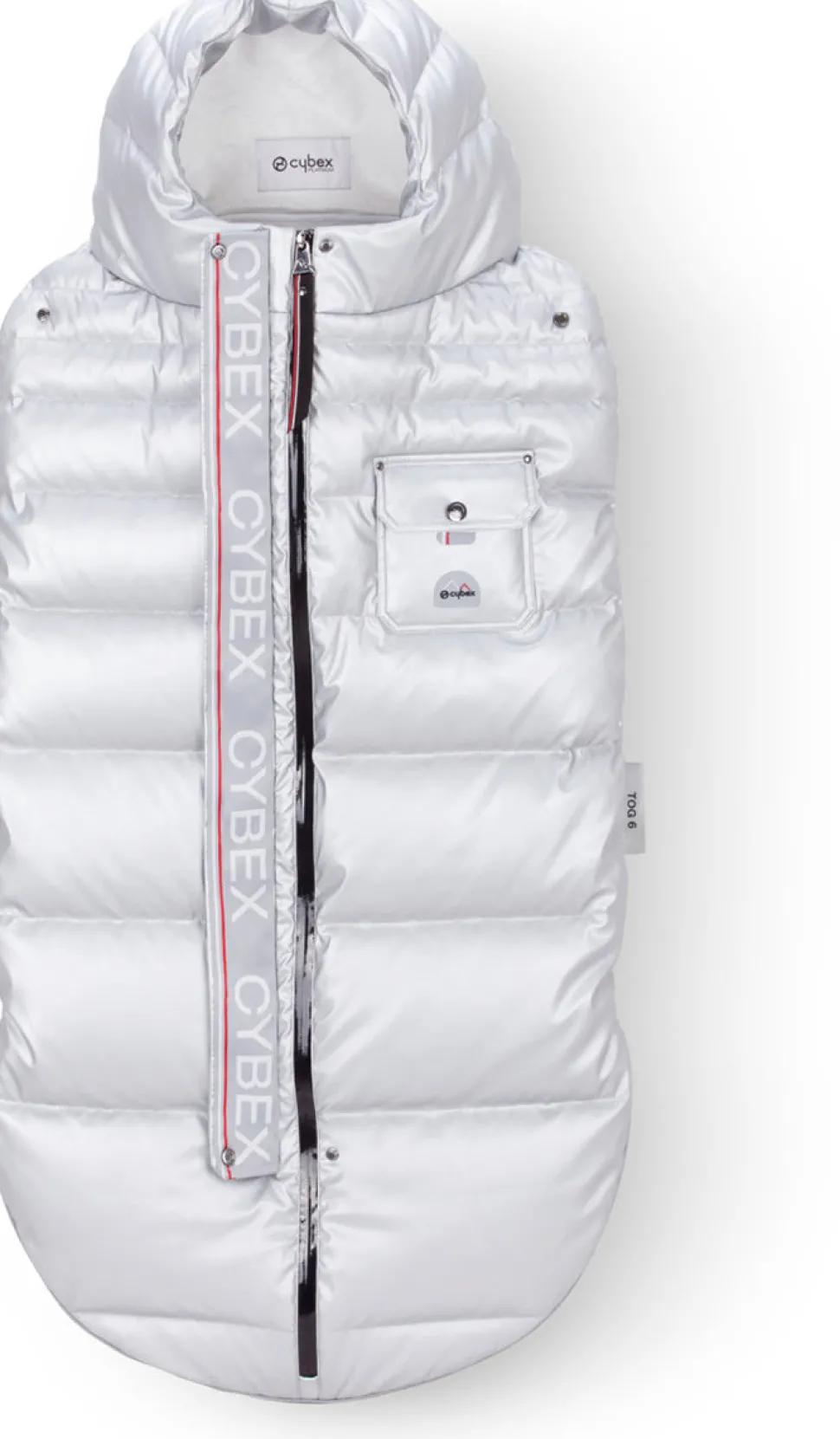 Cybex Platinum Winter Footmuff - Arctic Silver