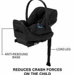 Cybex Priam 4 + Cloud G Lux SensorSafe Travel System Bundle - Chrome / Black / Nautical Blue / Moon Black