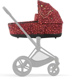 Cybex PRIAM 4 / e-PRIAM 2 Lux Carry Cot - Rockstar by Alec Voelkel
