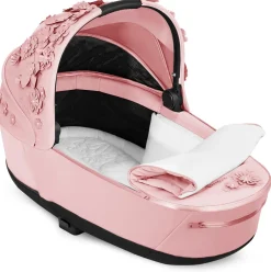 Cybex Priam 4 / ePriam 2 Lux Carry Cot - Simply Flowers Pale Blush