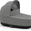 Cybex Priam 4 / ePriam 2 Lux Carry Cot - Conscious Pearl Grey