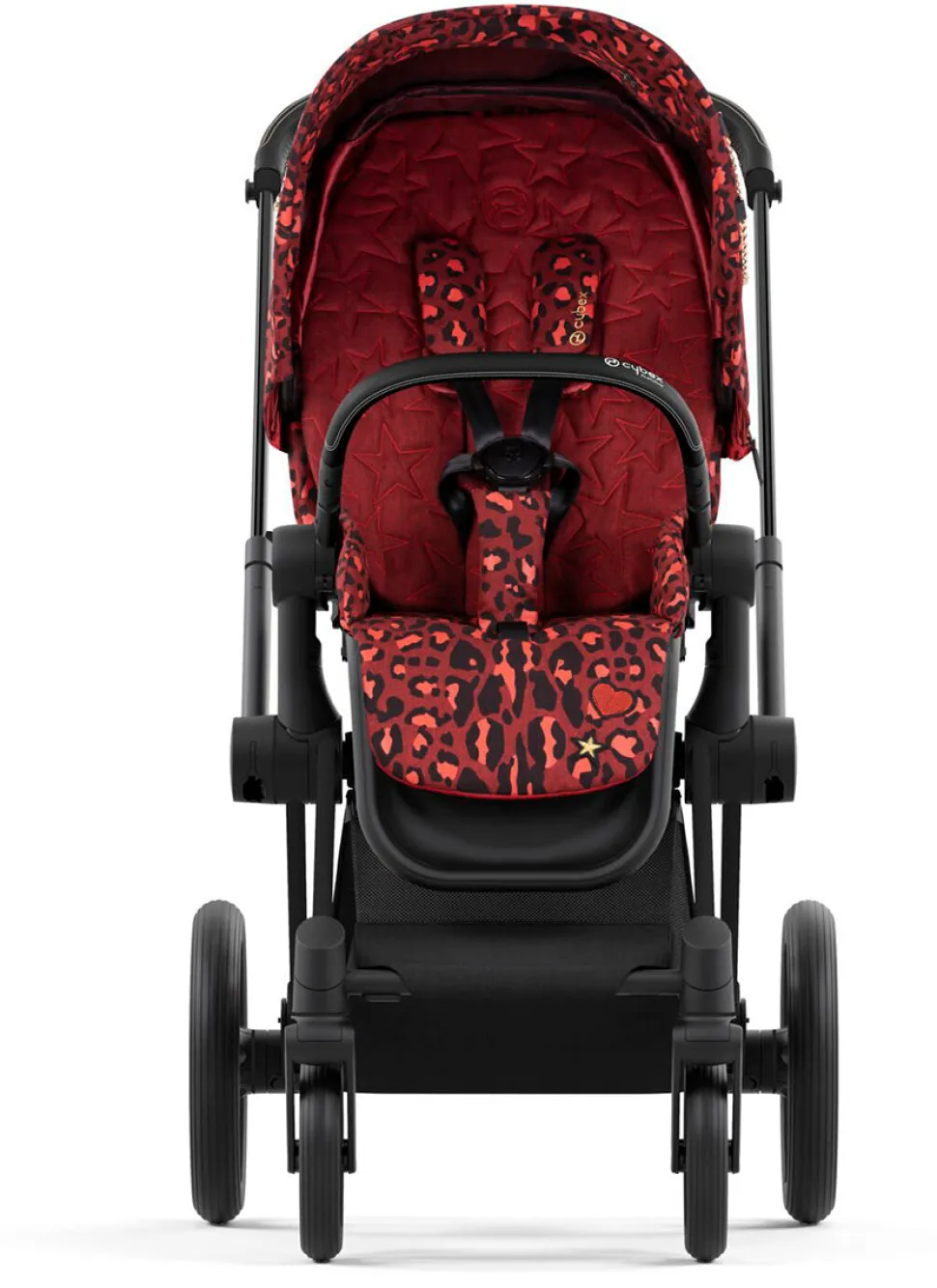 Cybex Priam 4 Complete Stroller Bundle - Rockstar by Alec Voelkel