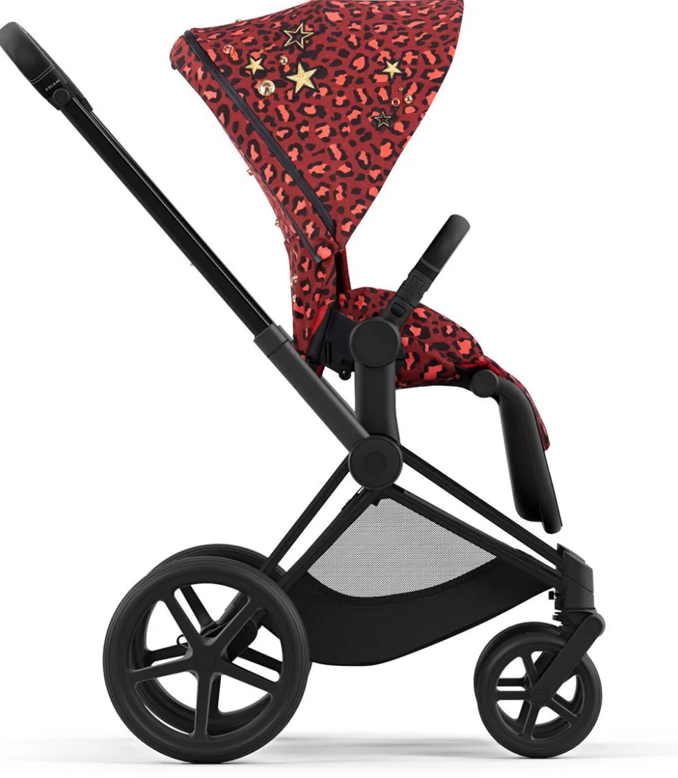 Cybex Priam 4 Complete Stroller Bundle - Rockstar by Alec Voelkel
