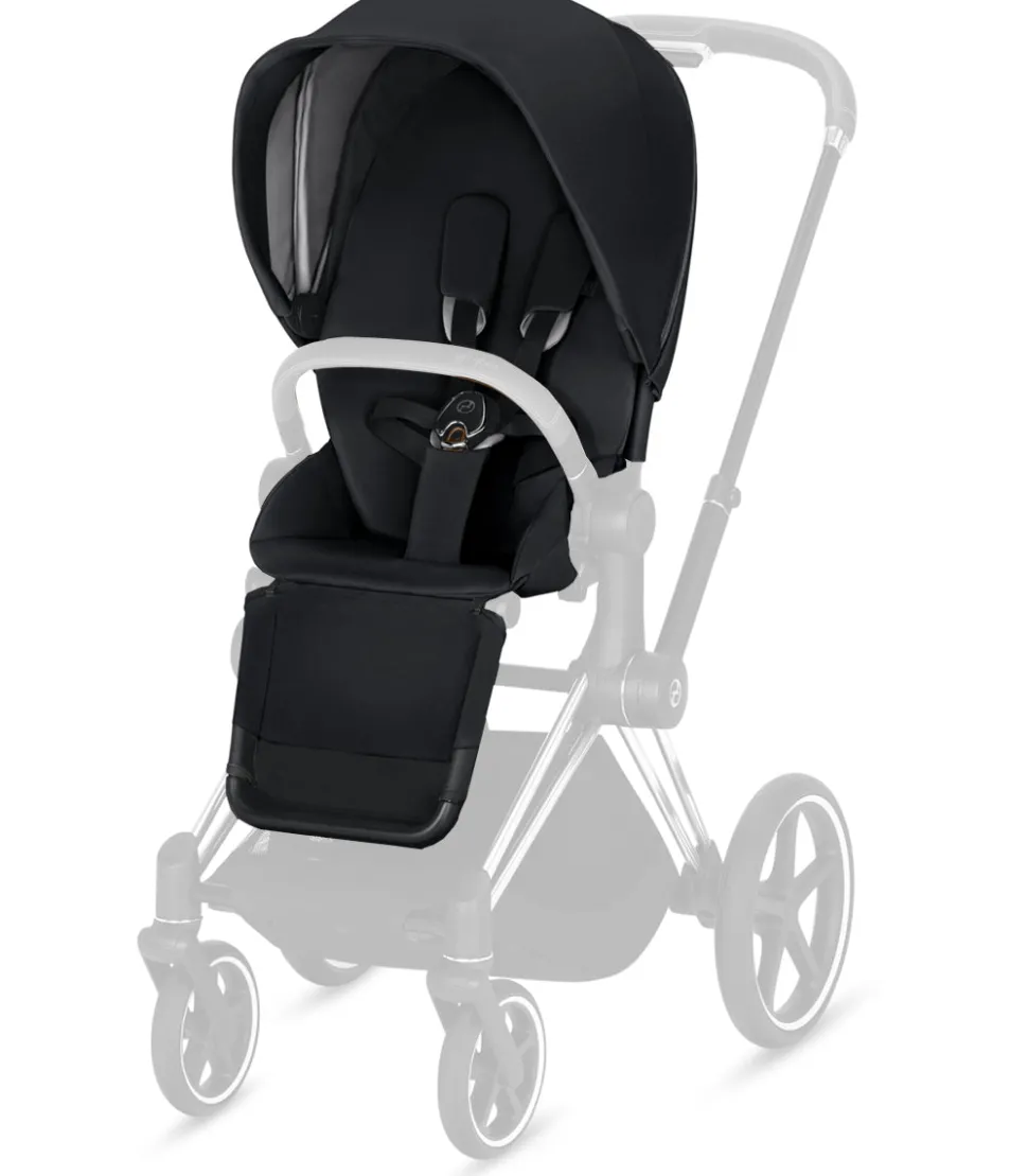 Cybex Priam 3 Seat Fabric - Premium Black