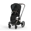 Cybex Priam 4 Stroller Bundle - Rose Gold / Brown / Deep Black