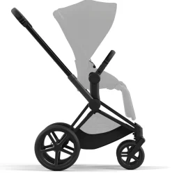Cybex Priam 4 Stroller Frame - Matte Black / Black