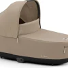 Cybex PRIAM 4/e-PRIAM 2 Lux Carry Cot - Cozy Beige