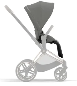 Cybex PRIAM 4/e-PRIAM 2 Seat Pack - Conscious Pearl Grey