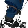 Cybex Talos S Lux All-Terrain Stroller - Navy Blue