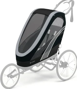 Cybex Zeno Multisport Trailer Seat Pack - All Balck
