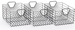 dadada Central Park Storage Baskets (Set Of 3) - Black