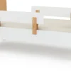 dadada Fun Bed, Twin Size - White / Red Oak (2 Boxes)