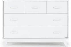 dadada Soho 5-Drawer Dresser - All White