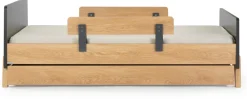 dadada Storage Trundle, Twin Size - Red Oak