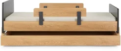 dadada Storage Trundle, Twin Size - Red Oak