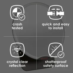 Diono Easy View Mirrors (2 Pack)