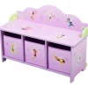 Disney TinkerBell Fairies Toy Bench with 3 Bins