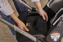 Doona+ Infant Car Seat & Stroller + SensAlert Pad Bundle - Midnight