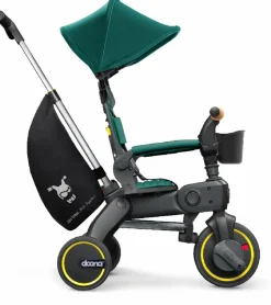 Doona Liki Trike S5 + Liki Helmet Bundle - Racing Green / Black