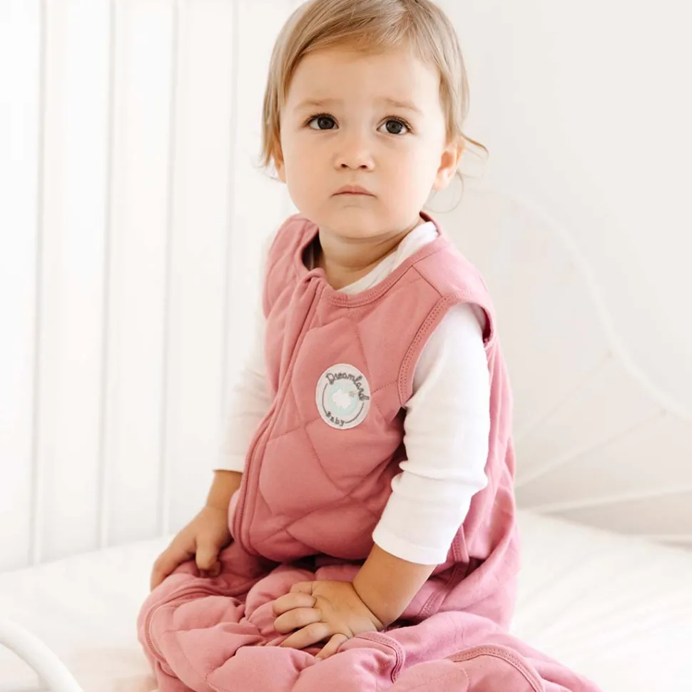 Dreamland Baby Dream Weighted Sleep Sack - Dusty Rose, 6-12 months