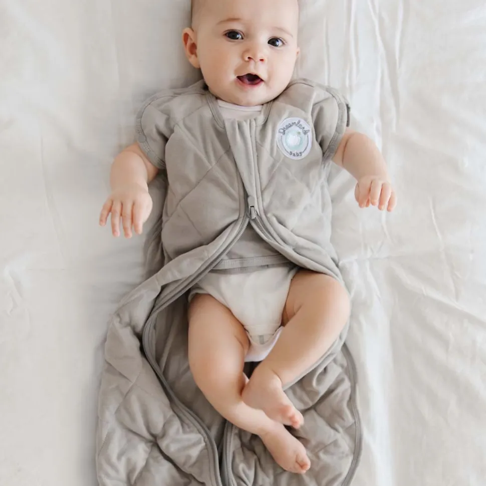 Dreamland Baby Dream Weighted Swaddle (Gen 2) - Moon Grey, 0-6 months