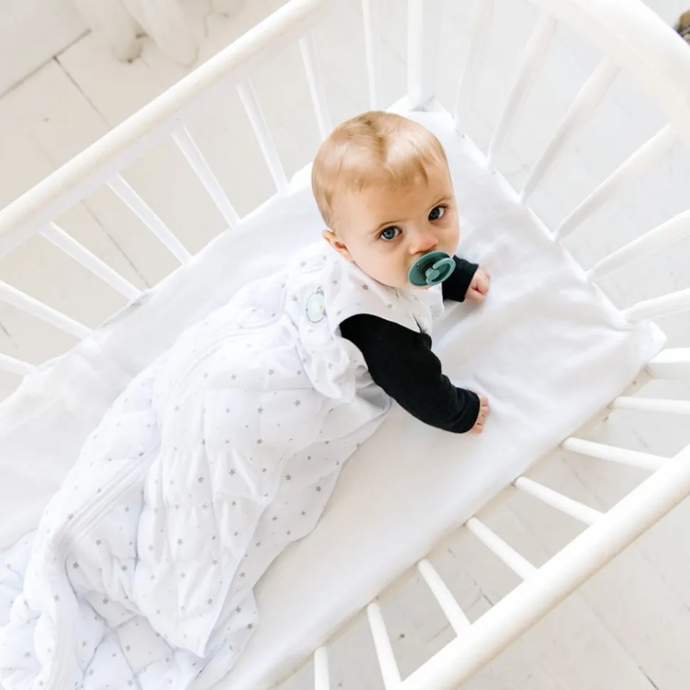 Dreamland Baby Dream Weighted Sleep Sack - Classic Grey Stars, 24-36 months