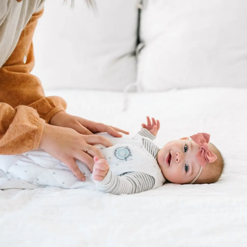 Dreamland Baby Dream Weighted Sleep Sack - Classic Grey Stars, 24-36 months