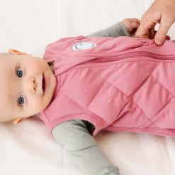 Dreamland Baby Dream Weighted Sleep Sack - Dusty Rose, 12-24 months