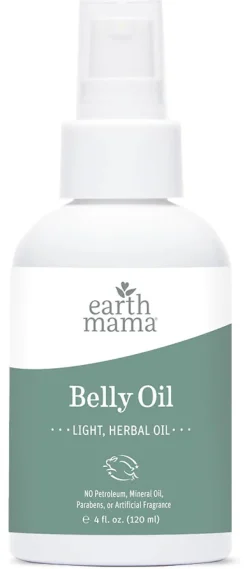 Earth Mama Belly Oil, 4oz
