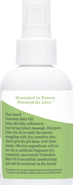 Earth Mama Calendula Baby Oil, 4 fl. oz.