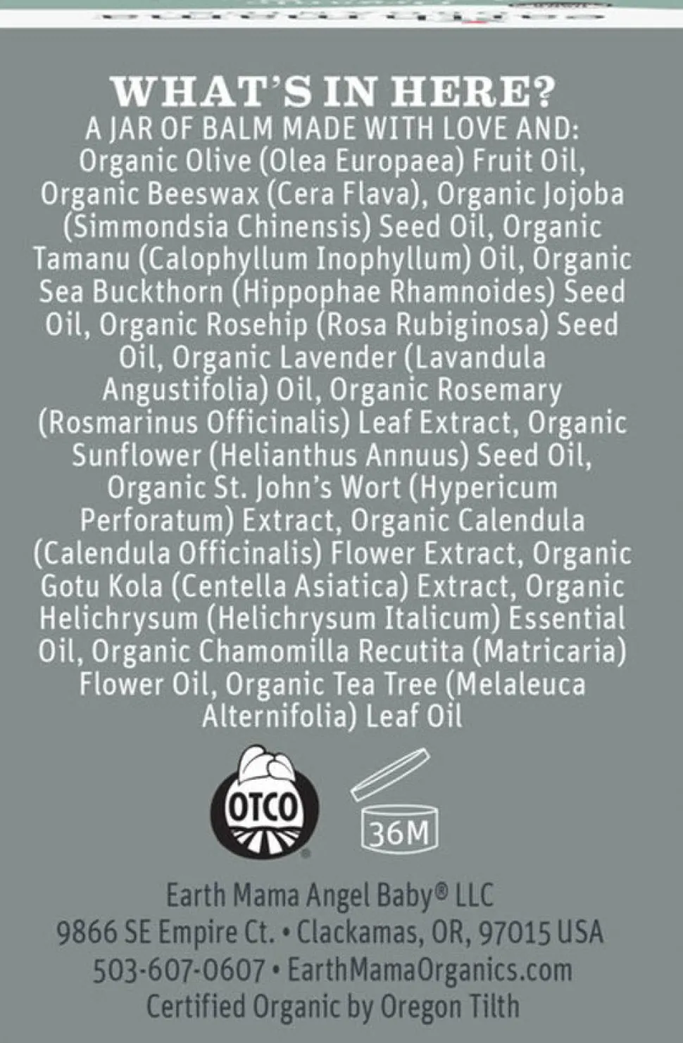 Earth Mama Organic Skin & Scar Balm - 1 fl. oz.